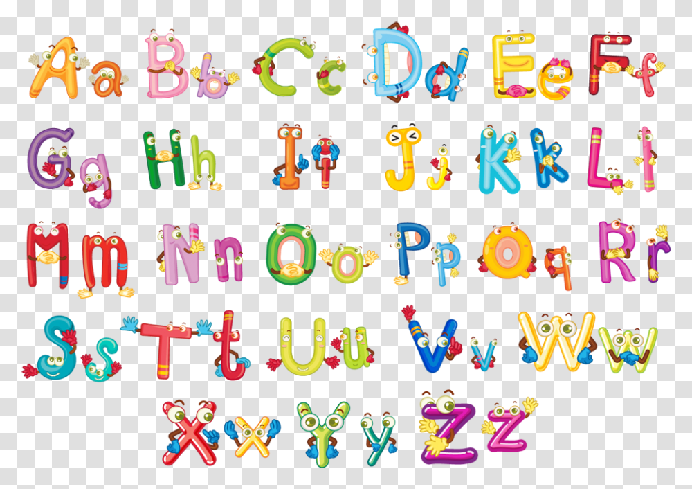Cute Book Cute Alphabet Letters Clipart, Number, Candle Transparent Png