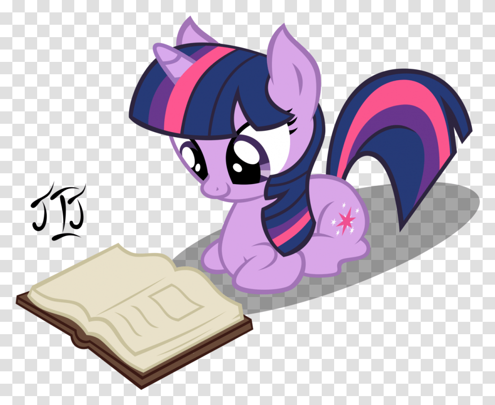 Cute Book Twilight Sparkle Reading Cute, Toy Transparent Png