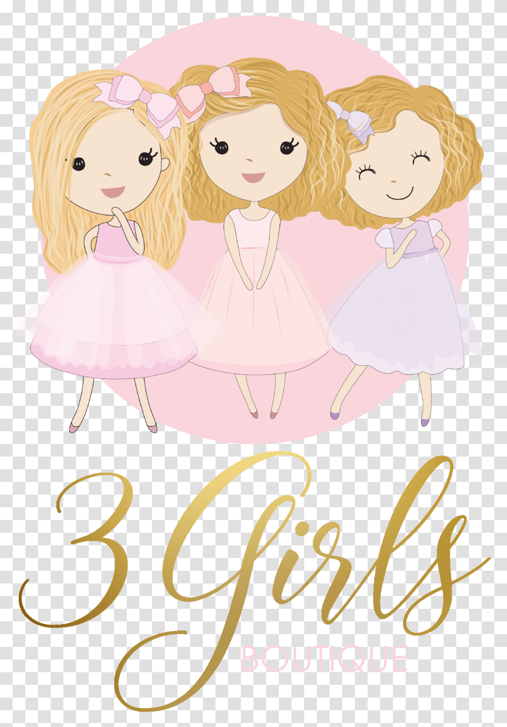 Cute Bow Cartoon, Doll, Toy Transparent Png