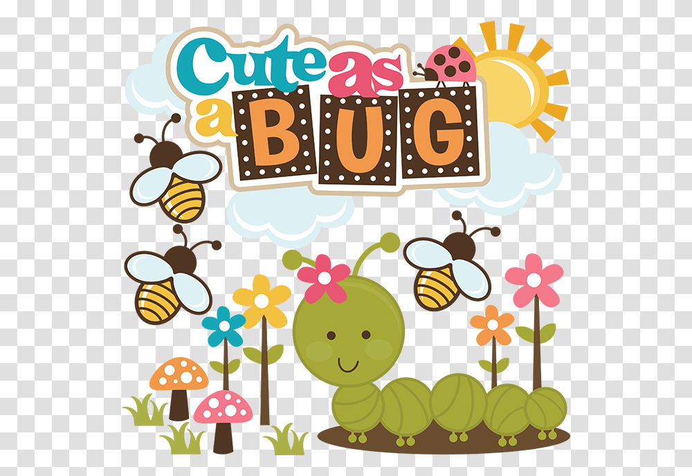 Cute Bug Free Clipart, Number, Food Transparent Png