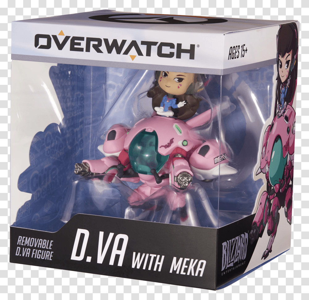 Cute But Deadly D Va With Meka Transparent Png