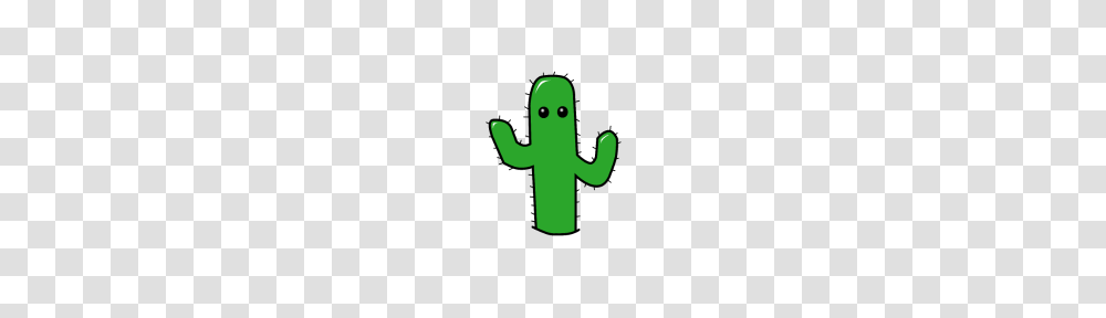 Cute Cactus, Plant, Cross, Green Transparent Png