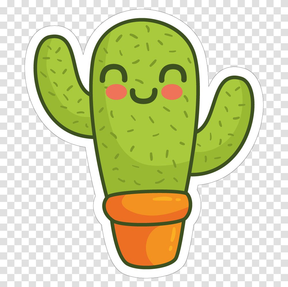 Cute Cactus, Plant, Food Transparent Png
