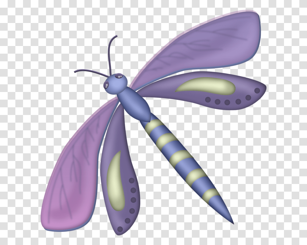 Cute Cartoon Animals Purple Colors Clipart Dragonflies Cute Dragon Fly Cartoon, Dragonfly, Insect, Invertebrate, Anisoptera Transparent Png