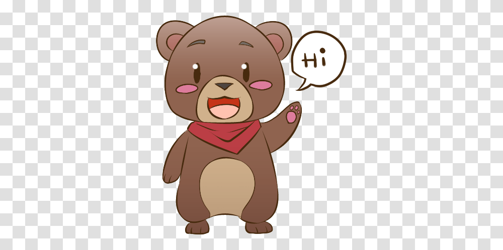 Cute Cartoon Animals Stickers By Jallal M'barki Cartoon Animal Pictures With Messages, Toy, Mammal, Plush, Wildlife Transparent Png