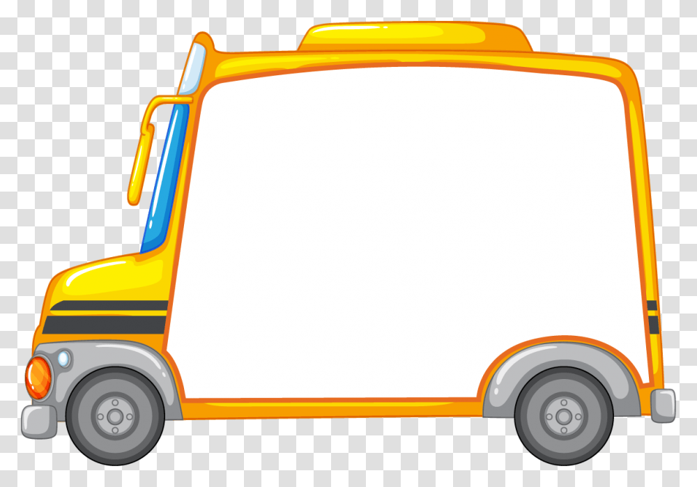 Cute Cartoon Car Transprent Free Download Light Commercial Vehicle, Transportation, Lawn Mower, Tool, Van Transparent Png