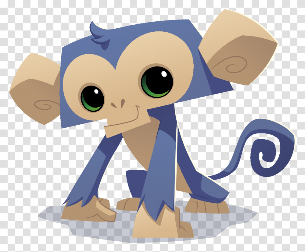 Cute Cartoon Monkey Pic Animal Jam Characters Monkey, Outdoors, Nature, Face Transparent Png