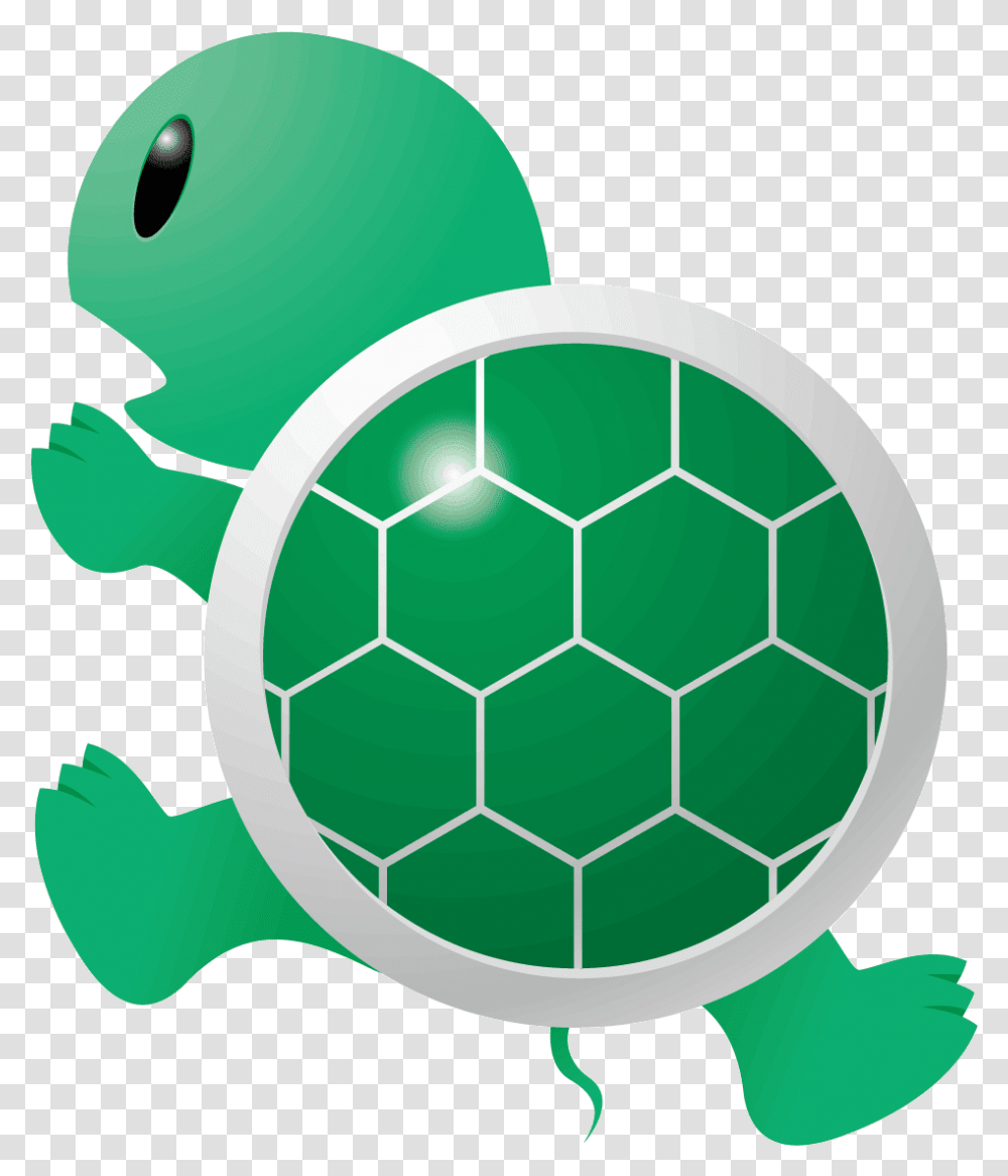 Cute Cartoon Painted Green Turtle Turtle Cartoon, Soccer Ball, Football, Team Sport, Sports Transparent Png