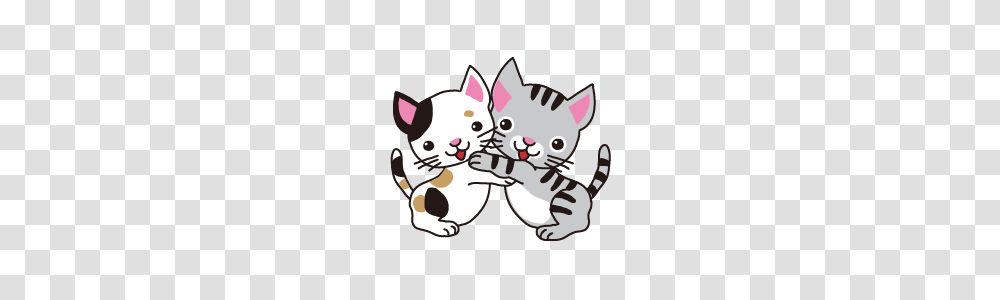 Cute Cats Line Stickers Line Store, Animal, Mammal, Pet, Canine Transparent Png