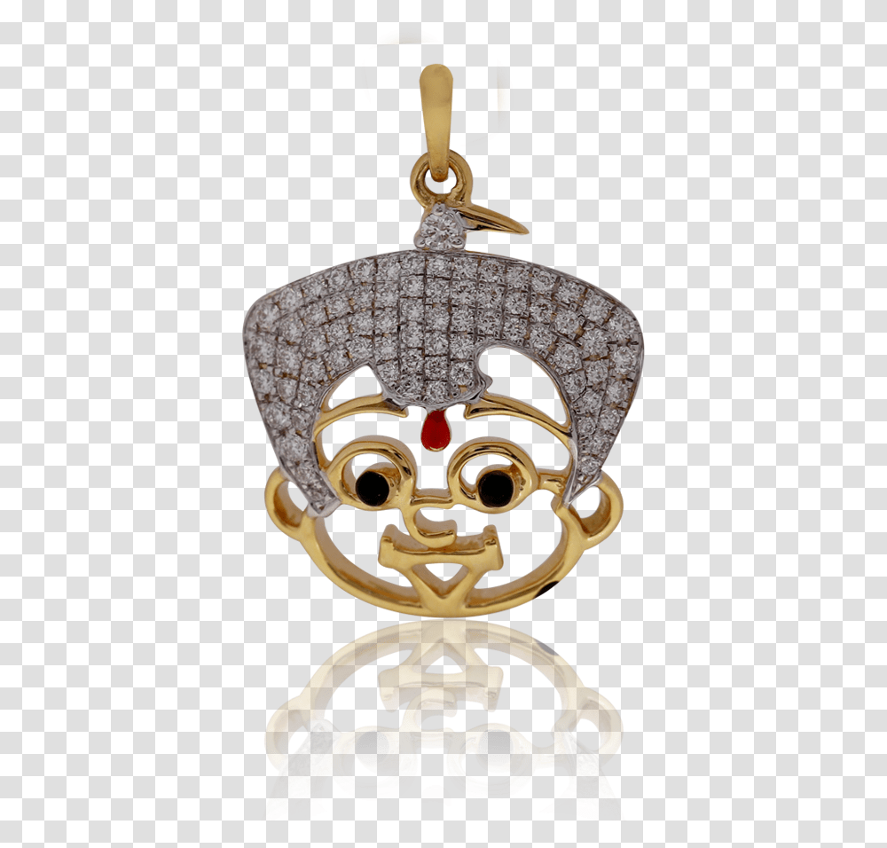 Cute Chota Bheem Gold Pendant Locket, Accessories, Accessory, Jewelry, Cross Transparent Png