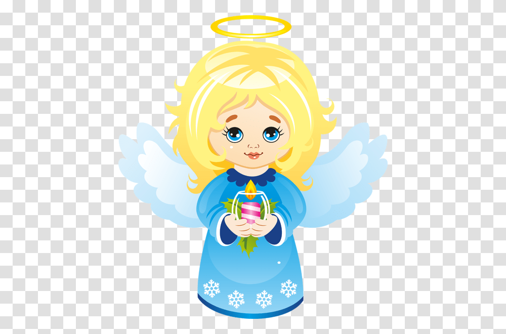 Cute Christmas Angel With Candle Clipart Angels, Archangel, Outdoors Transparent Png