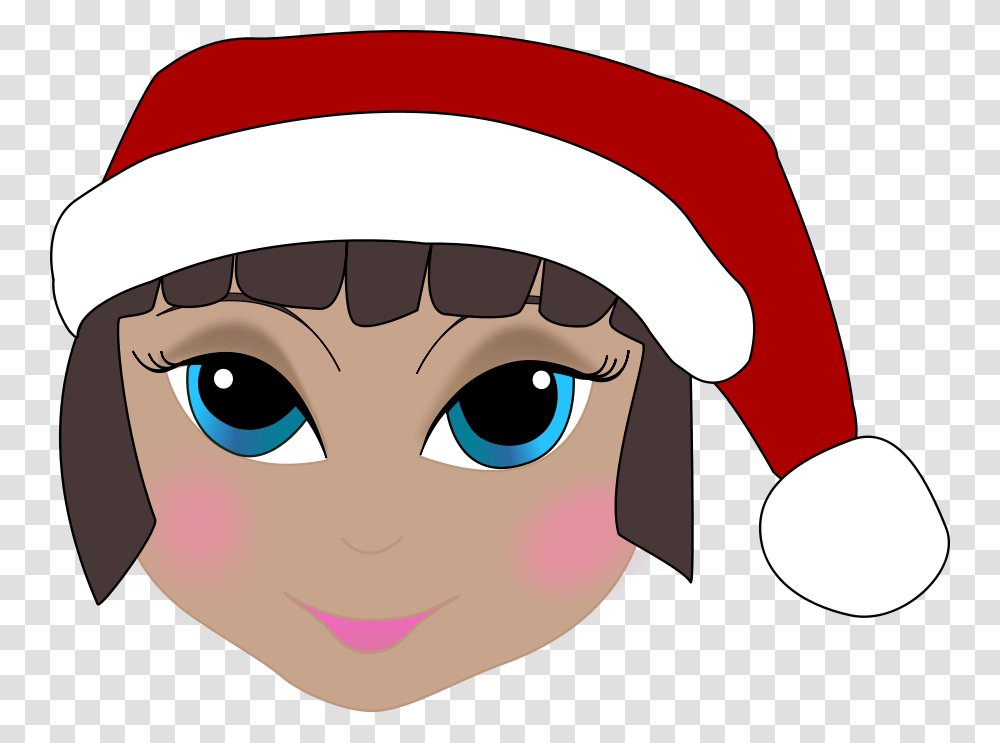 Cute Christmas Elf With Gift, Sunglasses, Accessories, Accessory, Face Transparent Png