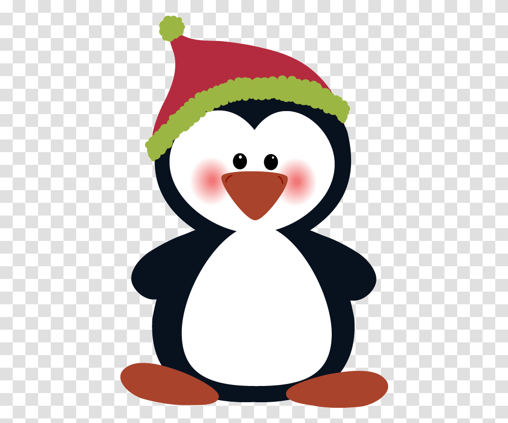 Cute Christmas Penguin Clipart Free Clip Art Images Christmas Penguin Clipart, Snowman, Winter, Outdoors, Nature Transparent Png