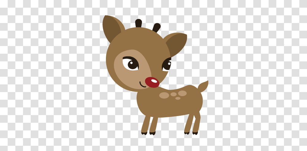 Cute Christmas Reindeer Clipart Free Clipart, Mammal, Animal, Wildlife, Toy Transparent Png