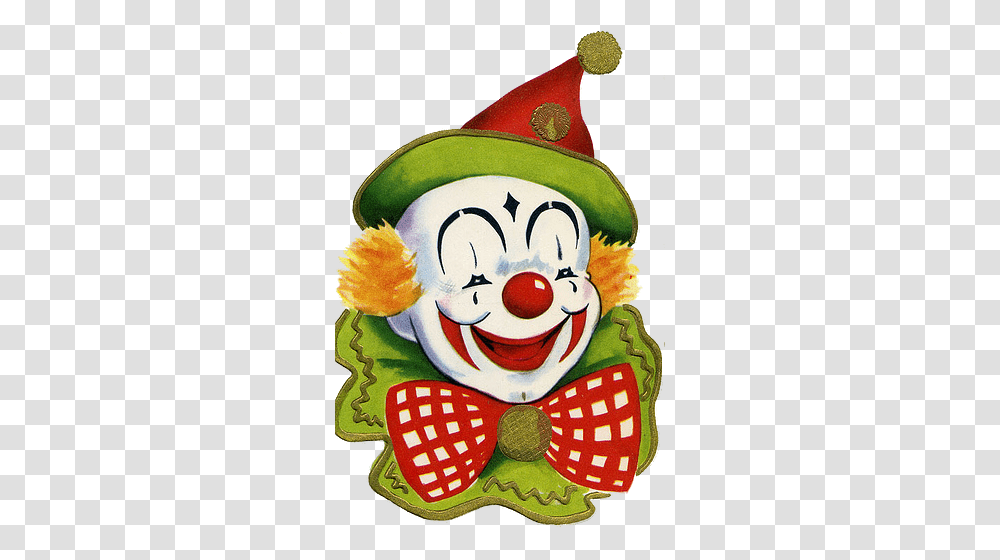 Cute Circus Clown Face Clip Art Circus Clown Transparent Png