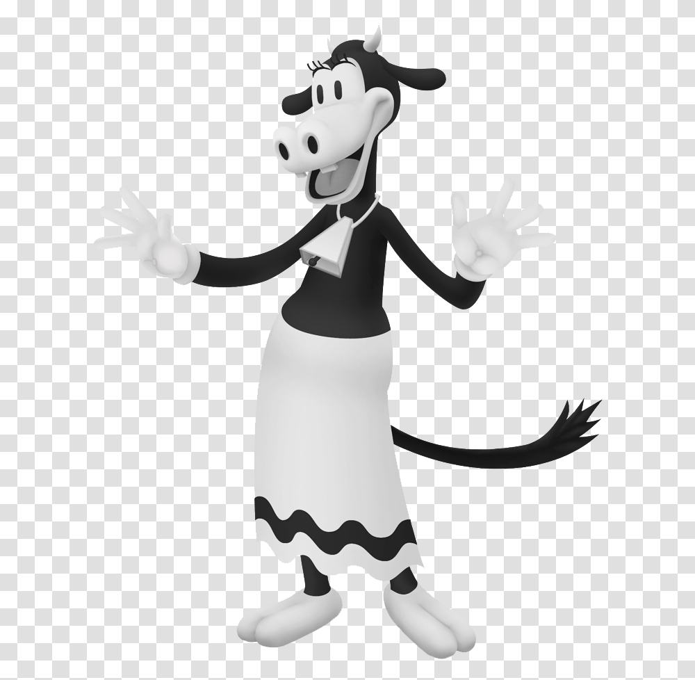 Cute Clarabelle Cow Free Image Download Mickey Mouse Cow, Performer, Person, Human, Face Transparent Png