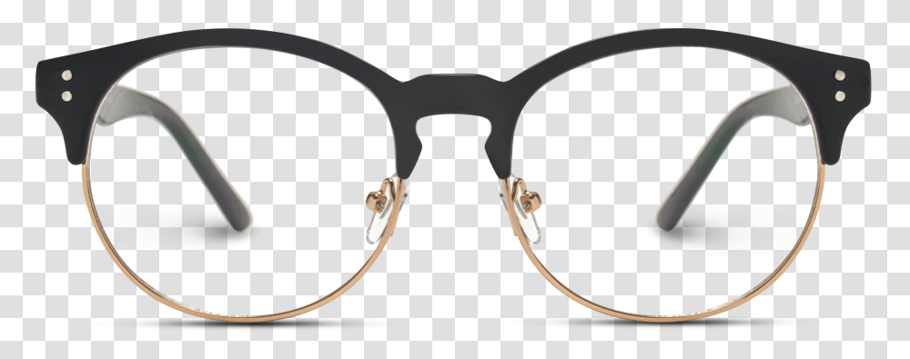 Cute Clear Glasses Women Round Browline Glasses, Sunglasses, Accessories, Accessory, Hip Transparent Png