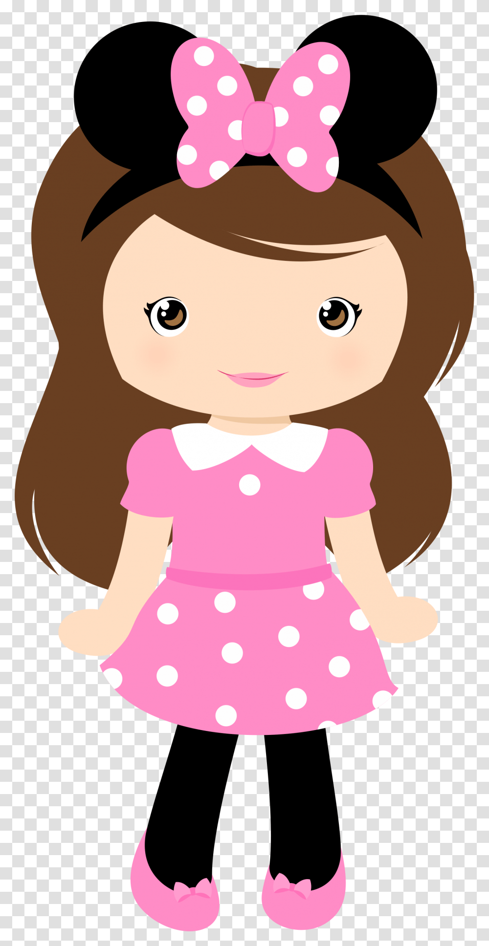 Cute Clip Art Girl, Doll, Toy, Person, Human Transparent Png