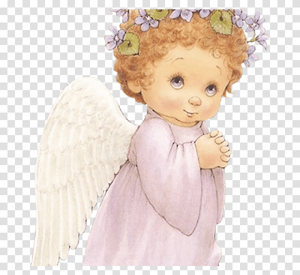 Cute Clipart Anjinho Sticker, Angel, Archangel, Doll, Toy Transparent Png