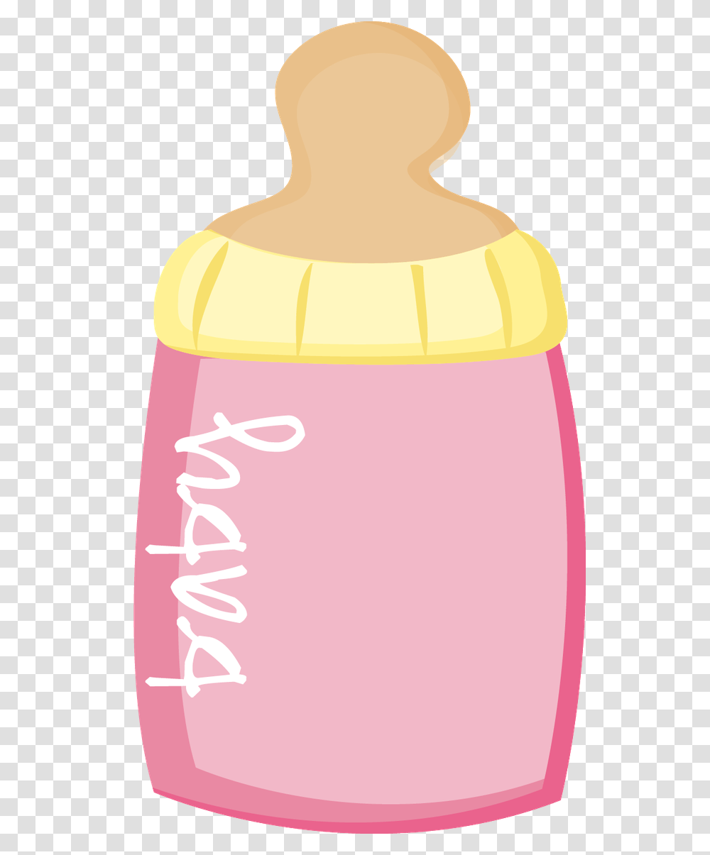 Cute Clipart Baby Pink Bottle For Shower Invitations Minus, Beverage, Drink, Soda, Food Transparent Png