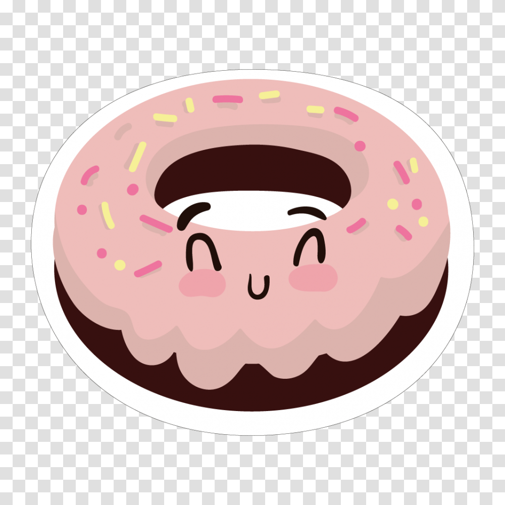 Cute Clipart Donut, Dessert, Food, Pastry, Icing Transparent Png