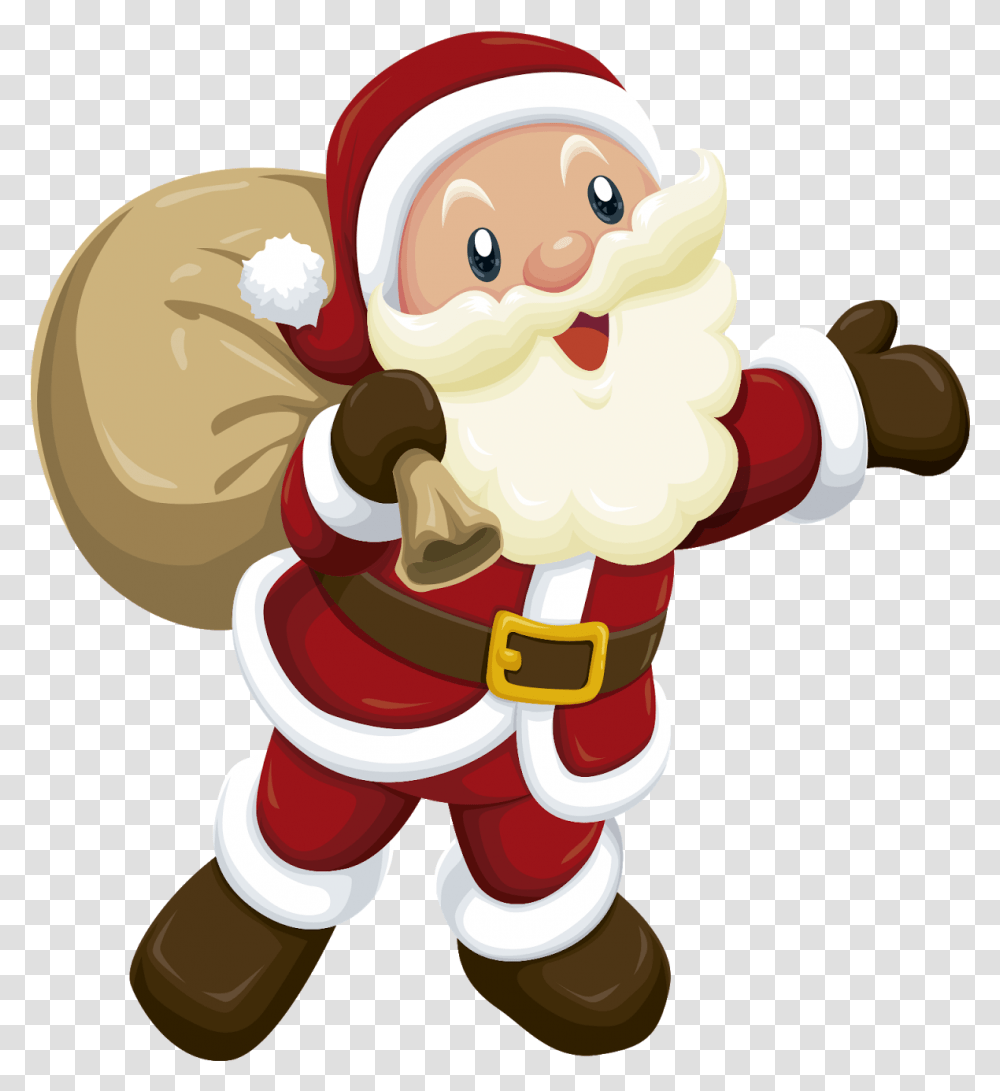 Cute Clipart Santa Claus, Toy, Elf, Super Mario Transparent Png