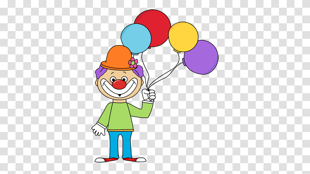 Cute Clown Clipart, Performer, Balloon, Juggling Transparent Png