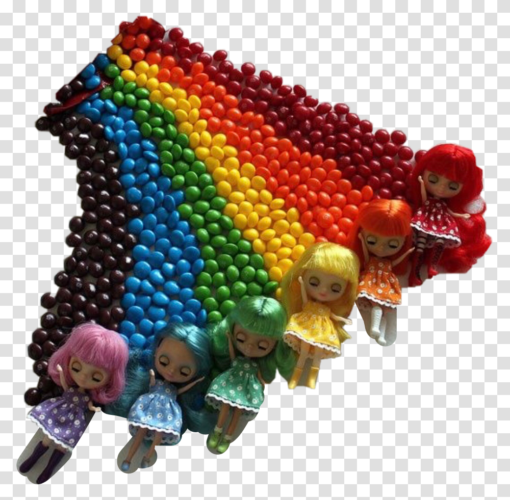 Cute Colors Rainbow Cute Dolls Tiny Skittles Figurine, Toy, Accessories, Accessory, Bead Transparent Png