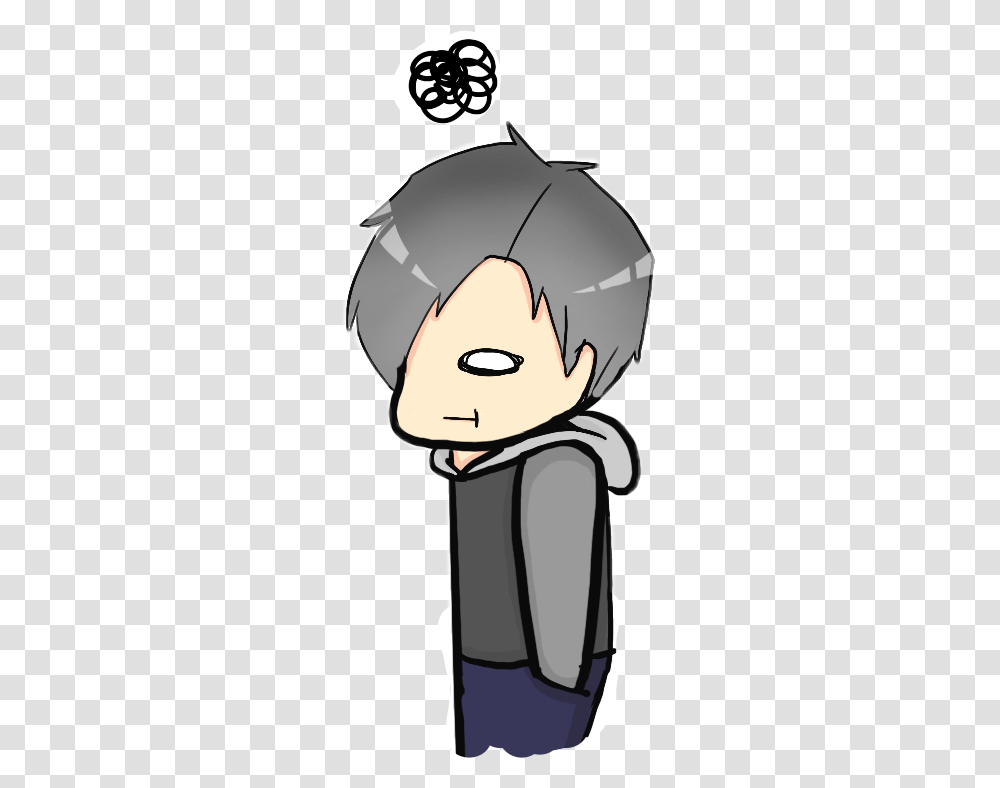 Cute Confused Chibi Alex Drawn By Me, Helmet, Apparel, Chef Transparent Png