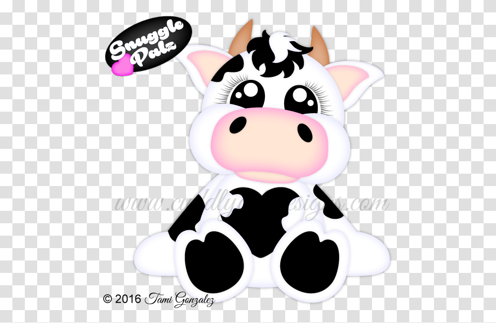 Cute Cow Snuggle Palz, Cattle, Mammal, Animal, Dairy Cow Transparent Png