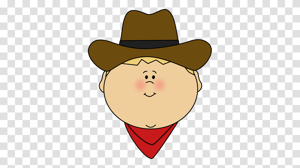 Cute Cowboy Clip Art Cowboy Face Clip Art Image, Apparel, Cowboy Hat, Baseball Cap Transparent Png