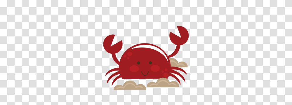 Cute Crab For Scrapbooking Crab, Food, Sea Life, Animal, Seafood Transparent Png