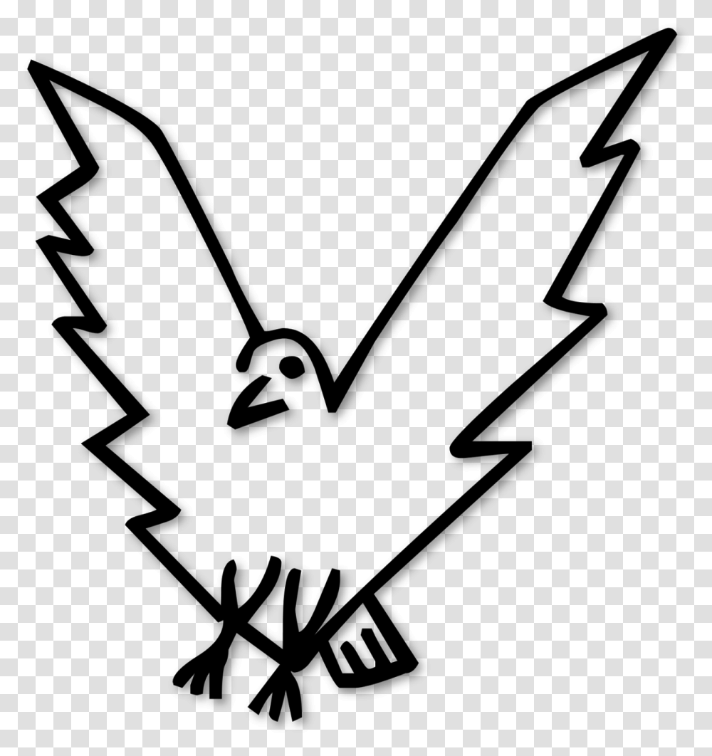 Cute Crows Clip Art Emblem, Gray, World Of Warcraft Transparent Png