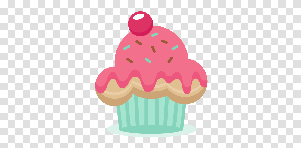 Cute Cupcake Clipart, Cream, Dessert, Food, Creme Transparent Png