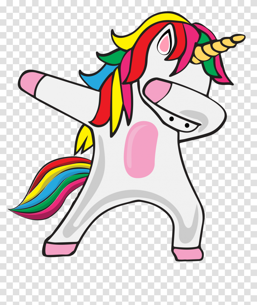 Cute Dabbing Unicorn Clipart Funnypictures, Floral Design, Pattern, Modern Art Transparent Png