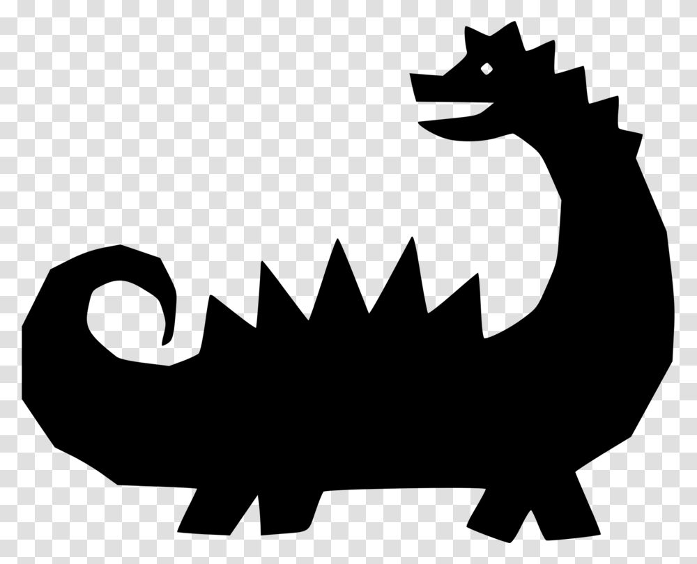 Cute Dinosaur Silhouette Clipart Clip Art, Gray, World Of Warcraft Transparent Png