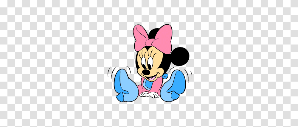 Cute Disney Baby Minnie Mouse Clip Art Characters Wallpaper, Mammal, Animal, Wildlife, Rabbit Transparent Png