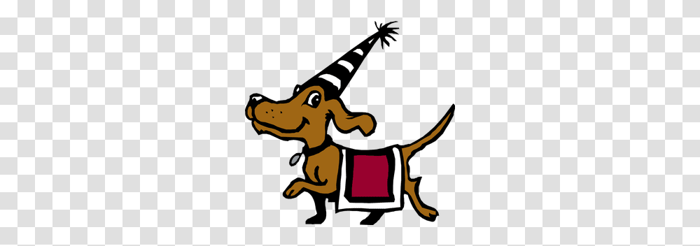 Cute Dog With Party Hat Clipart Collection, Animal, Mammal, Wildlife, Leisure Activities Transparent Png