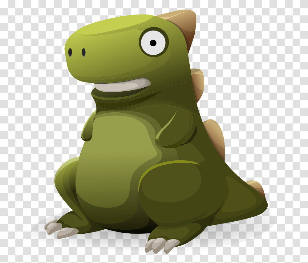 Cute Dragon From Glitch Portable Network Graphics, Toy, Animal, Green, Reptile Transparent Png