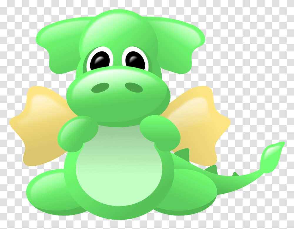 Cute Dragon Green And Gold, Toy, Graphics, Art, Rubber Eraser Transparent Png