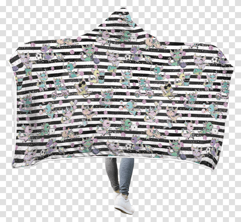 Cute Dragons Custom Hooded Blanket Umbrella, Clothing, Shirt, Rug, Dress Transparent Png