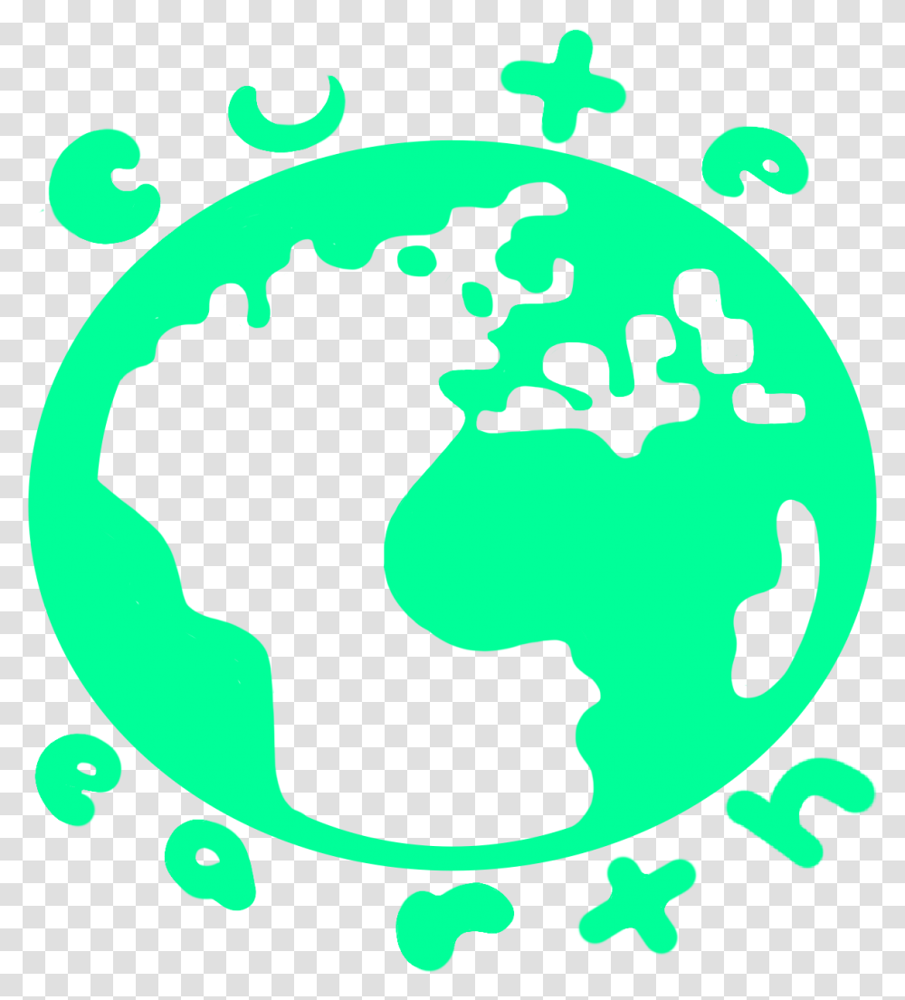 Cute Earth Circle, Astronomy, Outer Space, Universe, Planet Transparent Png