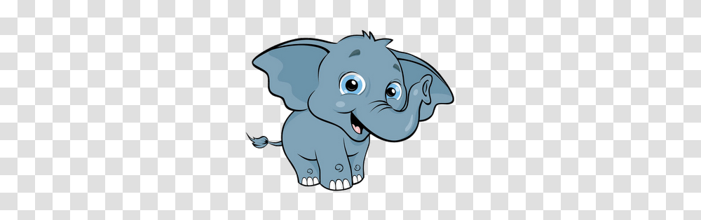 Cute Elephant Clip Art, Mammal, Animal, Wildlife, Sea Life Transparent Png