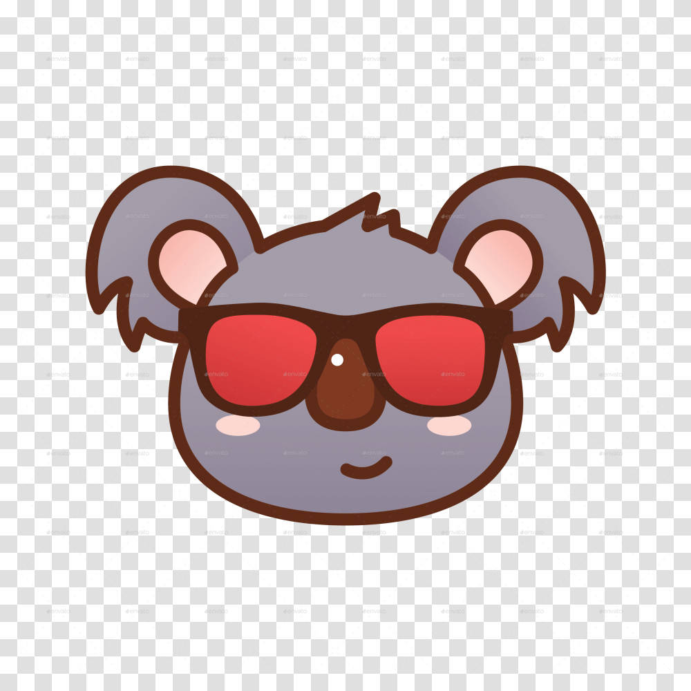 Cute Emojis Koala Emoji, Sunglasses, Animal, Outdoors, Mammal Transparent Png
