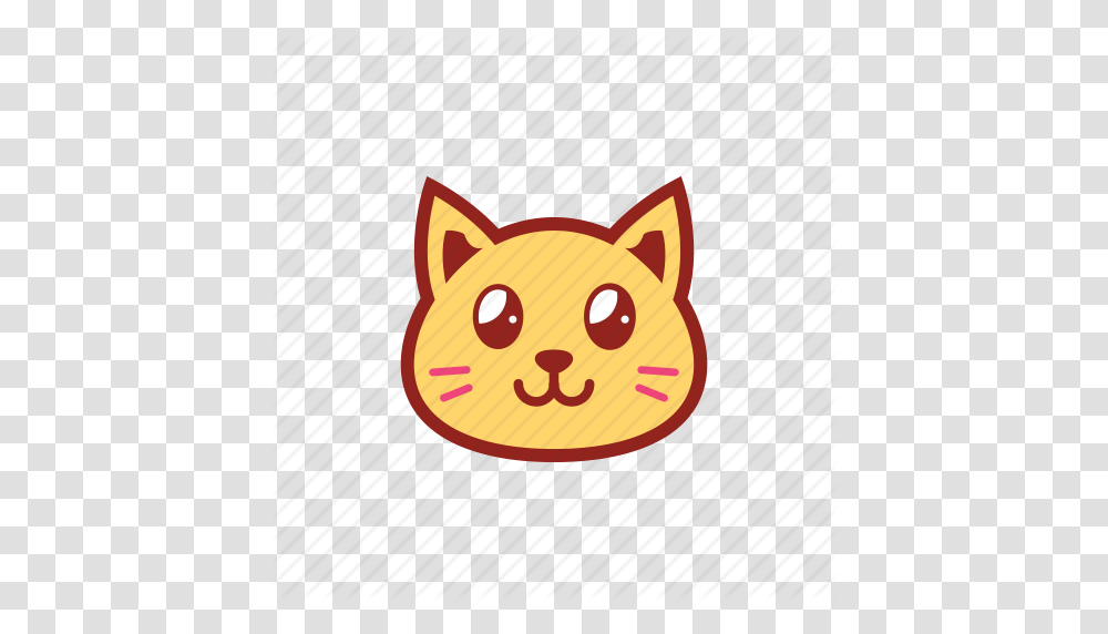 Cute Emoticon Expression Eyes Kitty Shiny Smile Icon, Cat, Pet, Mammal, Animal Transparent Png