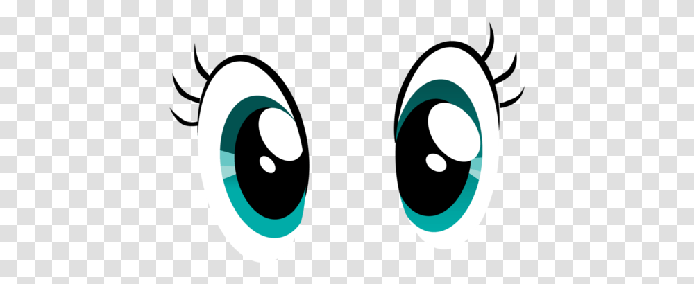 Cute Eye Cartoon Cartoon Eyes With Eyelashes, Logo, Trademark Transparent Png
