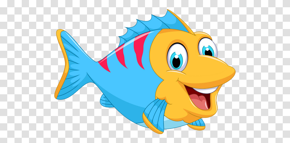 Cute Fish Cartoon, Animal, Shark, Sea Life, Goldfish Transparent Png