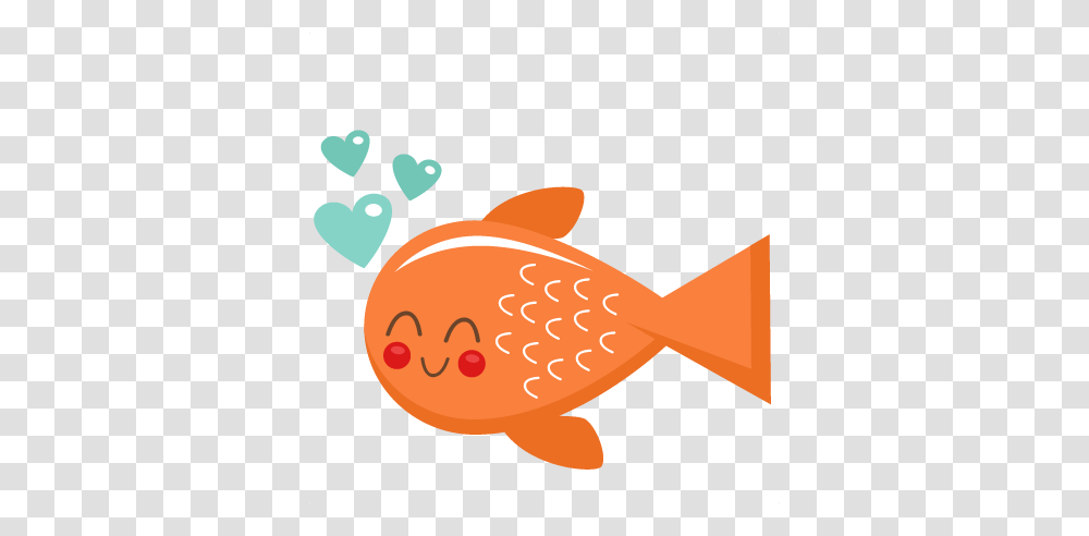 Cute Fish Clipart, Animal, Goldfish Transparent Png