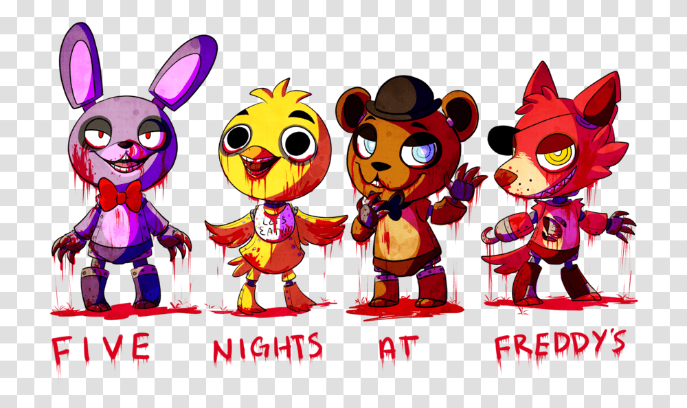 Cute Five Nights At Freddy's 2 Characters, Hand, Costume Transparent Png