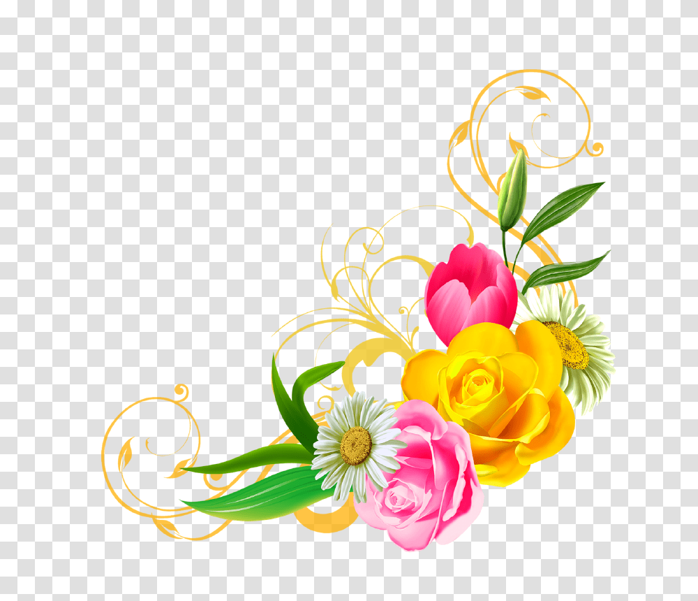 Cute Flower Clip Art, Floral Design, Pattern, Plant Transparent Png